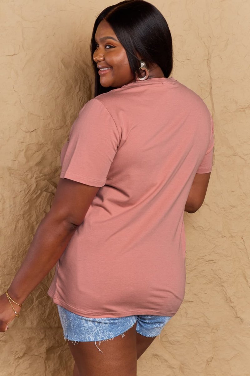 Simply Love Full Size Jack - O' - Lantern Graphic Cotton T-Shirt - CELIVINE