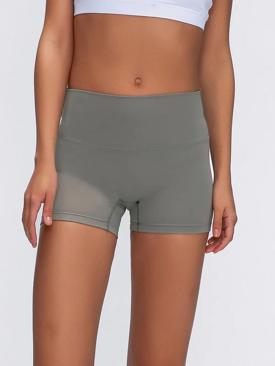 High Waist Active Shorts - CELIVINE