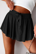 Drawstring Active Skorts - CELIVINE