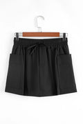 Cargo Pocket Elastic Waist Active Casual Skort - CELIVINE