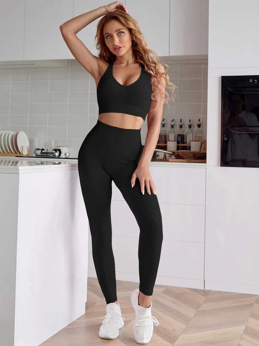 Sport Tank and Leggings Set - CELIVINE