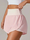 Pocketed High Waist Active Shorts - CELIVINE
