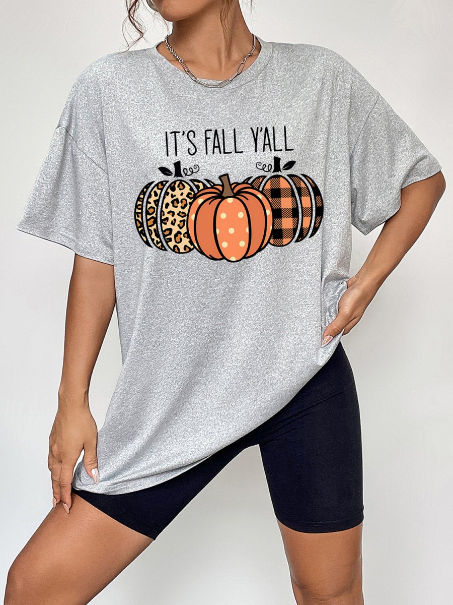 IT'S FALL Y'ALL Graphic T-Shirt - CELIVINE