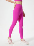 Wide Waistband Active Leggings - CELIVINE