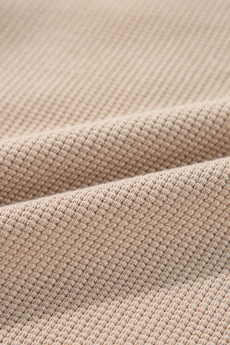 Plaid Button Up Long Sleeve Shacket - CELIVINE