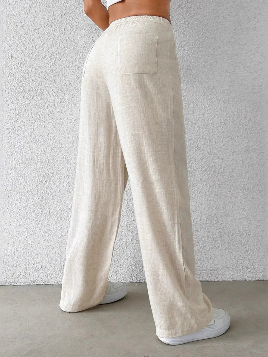 Wide - Leg Pants - CELIVINE