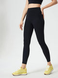 Wide Waistband Active Leggings - CELIVINE