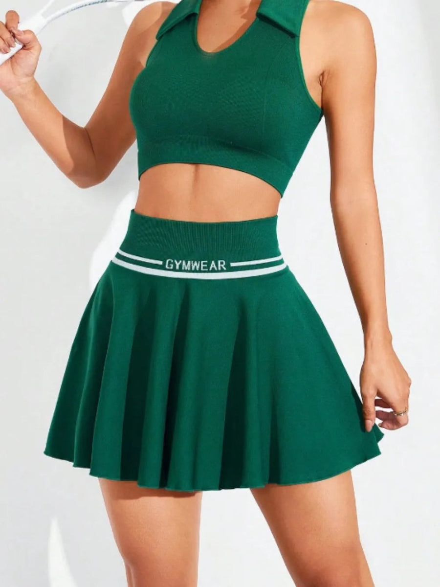 High Waist Mini Active Skirt - CELIVINE