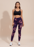 Tie - Dye High Waist Active Leggings - CELIVINE