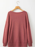 V - Neck Casual Long Sleeve T-Shirt - CELIVINE