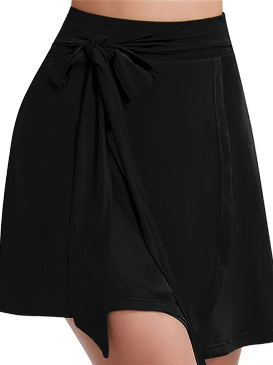 High Waist Active Skirt with Lining - CELIVINE