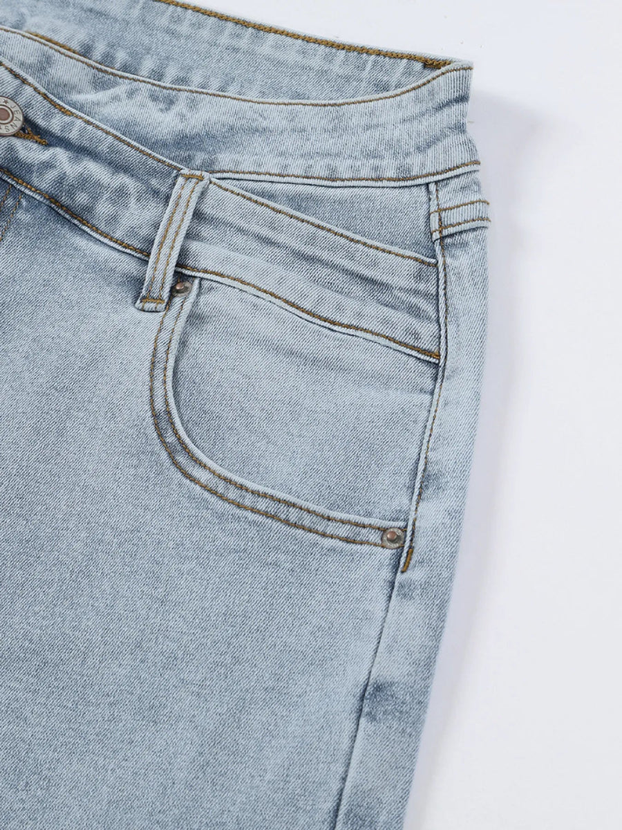 Wide Leg Jeans - CELIVINE