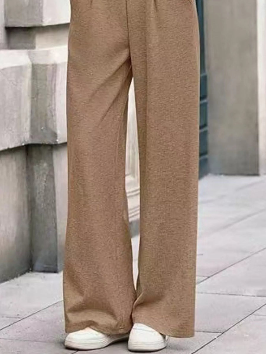 Wide - Leg Pants - CELIVINE