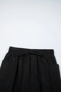 Cargo Pocket Elastic Waist Active Casual Skort - CELIVINE