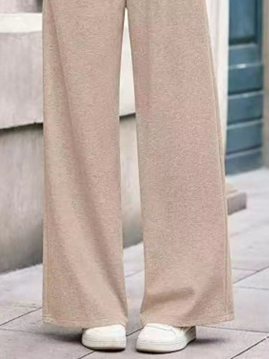Wide - Leg Pants - CELIVINE