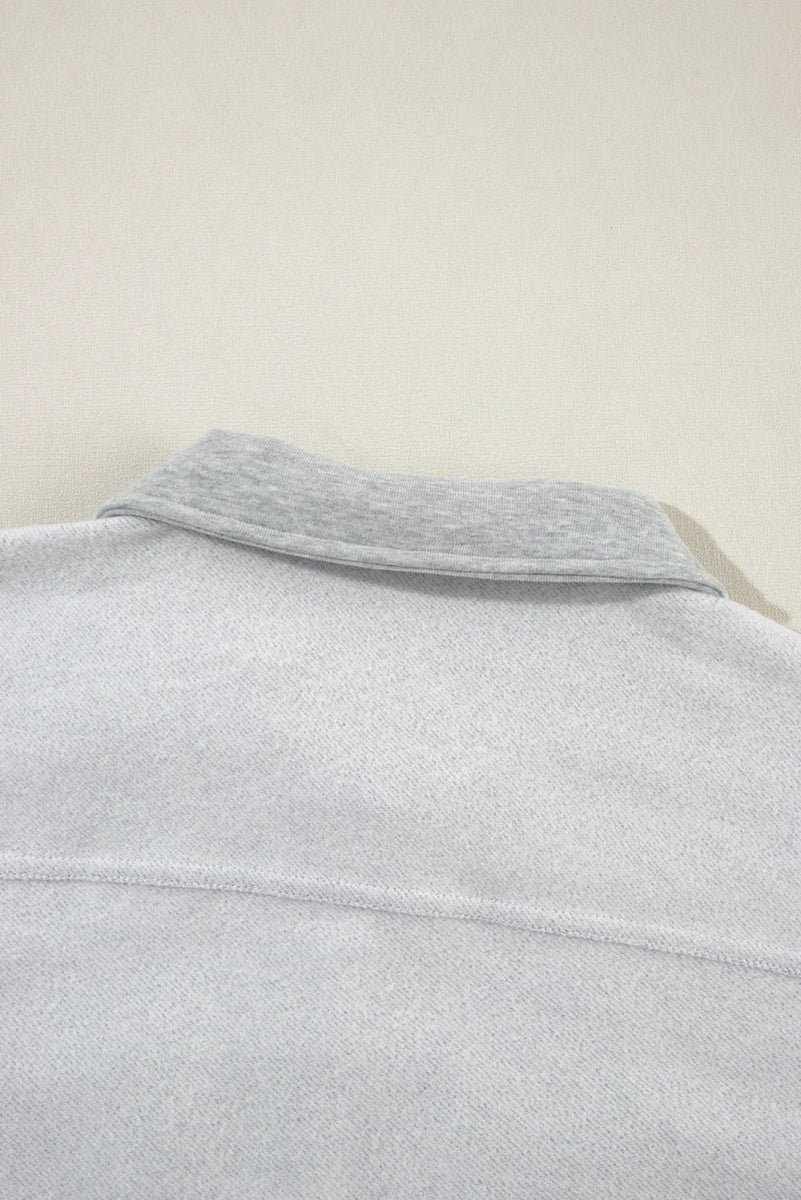 Pocketed Curved Hem Button Up Vest - CELIVINE