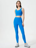 Wide Waistband Active Leggings - CELIVINE
