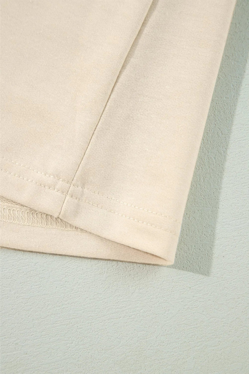 Ruffled Round Neck Long Sleeve Blouse - CELIVINE