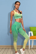 Gradient Sports Tank and Leggings Set - CELIVINE