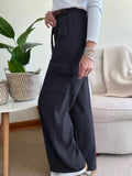 High - Waisted Wide - Leg Pants - CELIVINE