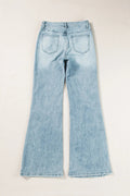 Wide Leg Jeans with Pockets - CELIVINE