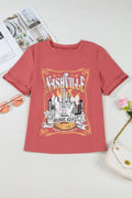 Mineral Nashville Music City Graphic Retro T-Shirt - CELIVINE