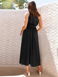 Single Shoulder Midi Dress - CELIVINE
