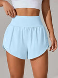 Pocketed High Waist Active Shorts - CELIVINE
