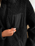 Ivy Lane Zip Up Long Sleeve Fuzzy Jacket - CELIVINE