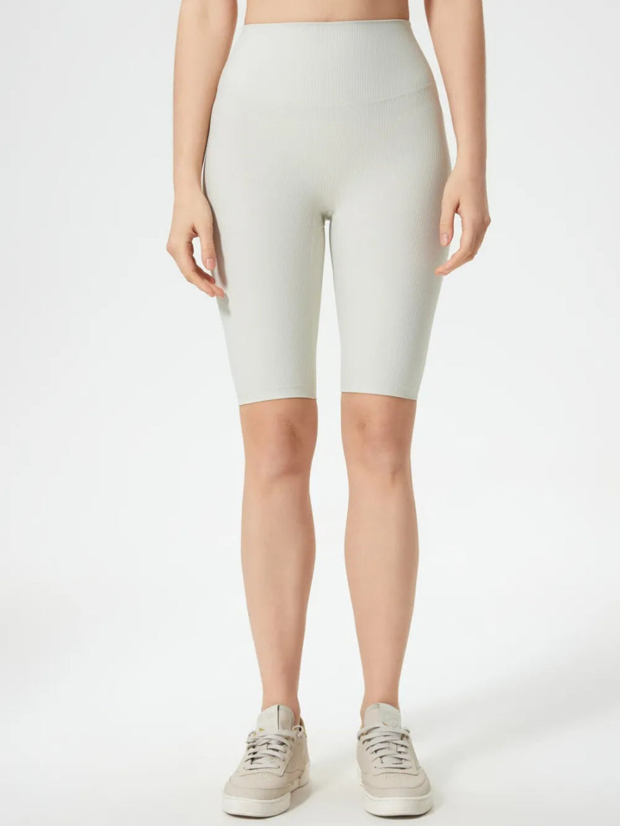 High Waist Active Shorts - CELIVINE