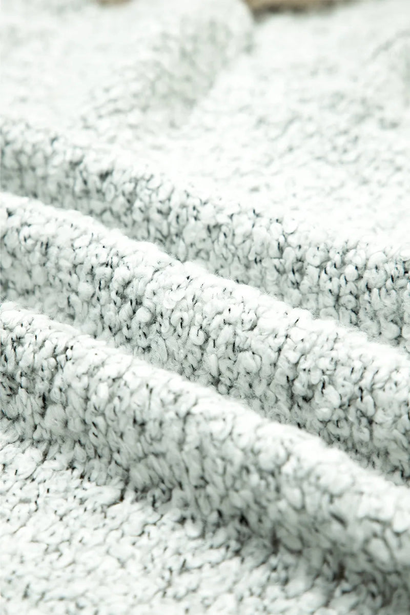 Color Block Side Pockets Open Front Cardigan - CELIVINE