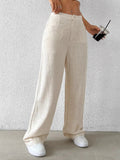 Wide - Leg Pants - CELIVINE