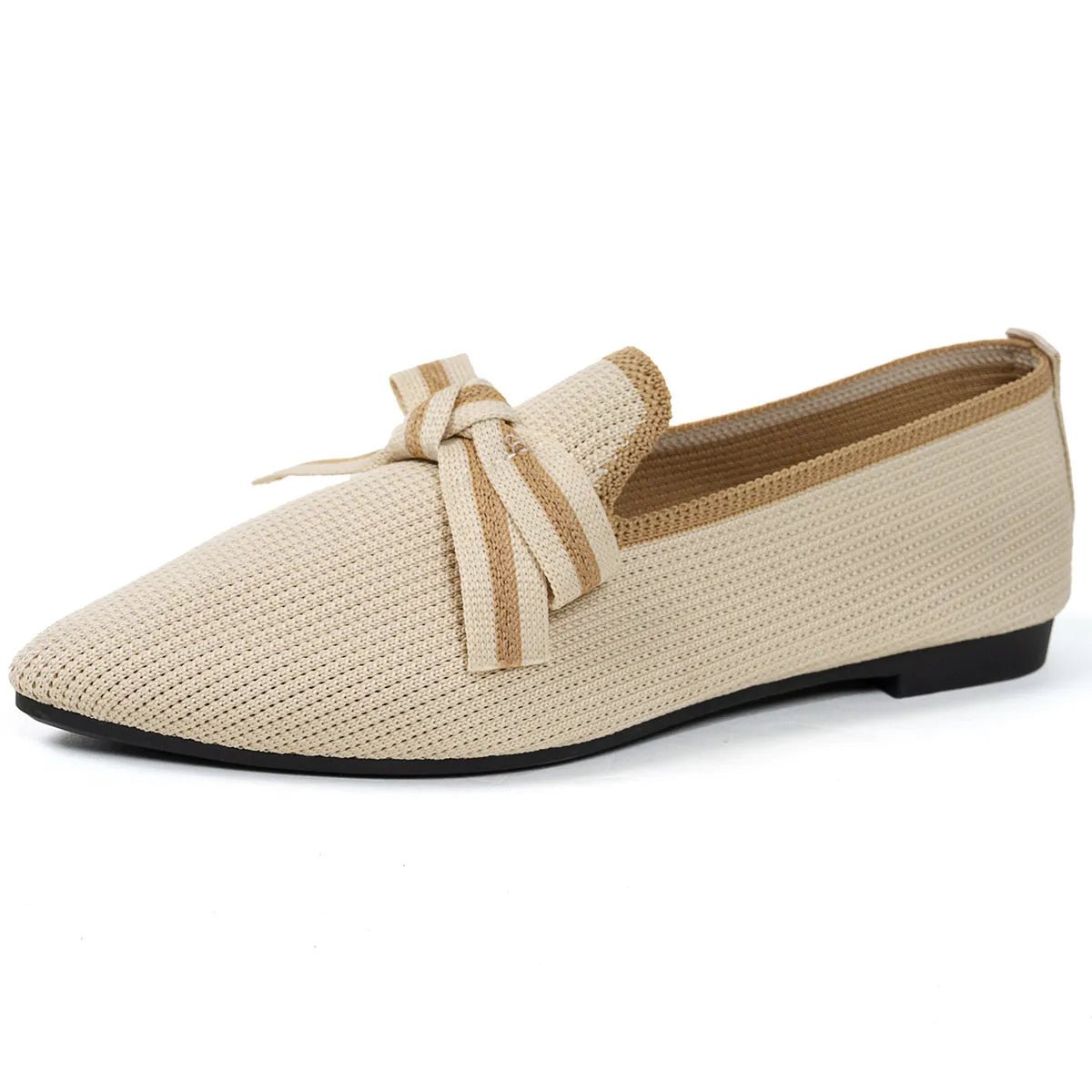 Point Toe Flats Slip - Ons - CELIVINE