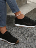 Breathable Mesh Lace - Up Sneakers - CELIVINE