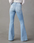 Distressed Jeans with Pockets - CELIVINE