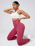 High Waist Stirrup Active Leggings - CELIVINE
