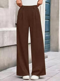 Wide - Leg Pants - CELIVINE