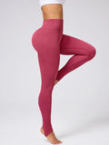 High Waist Stirrup Active Leggings - CELIVINE