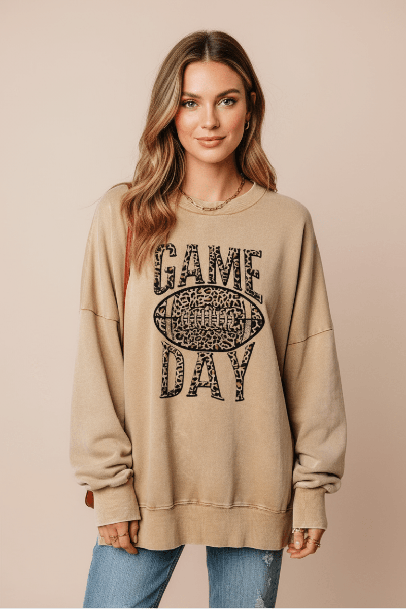 GAME DAY Graphic Sweatshirt - CELIVINE