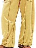 Drawstring Wide Leg Pants - CELIVINE