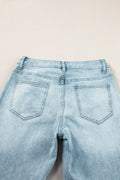 Wide Leg Jeans with Pockets - CELIVINE