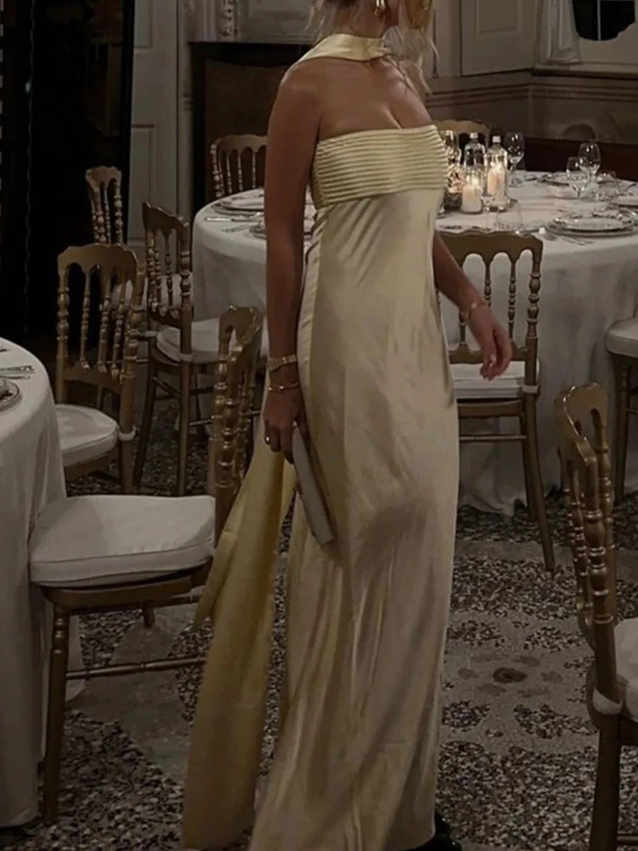 Tube Mermaid Maxi Dress - CELIVINE