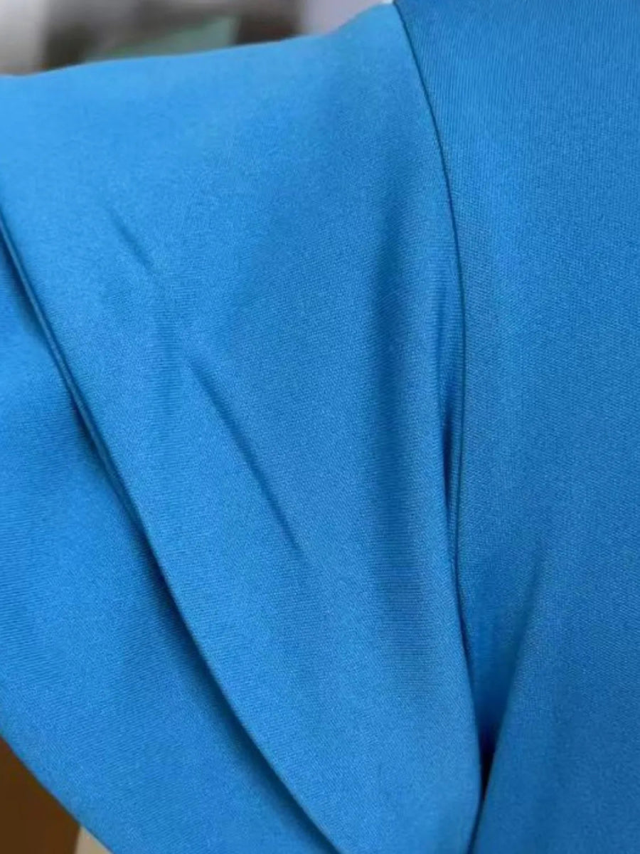 Ruffled Layered Short Sleeve Mini Dress - CELIVINE