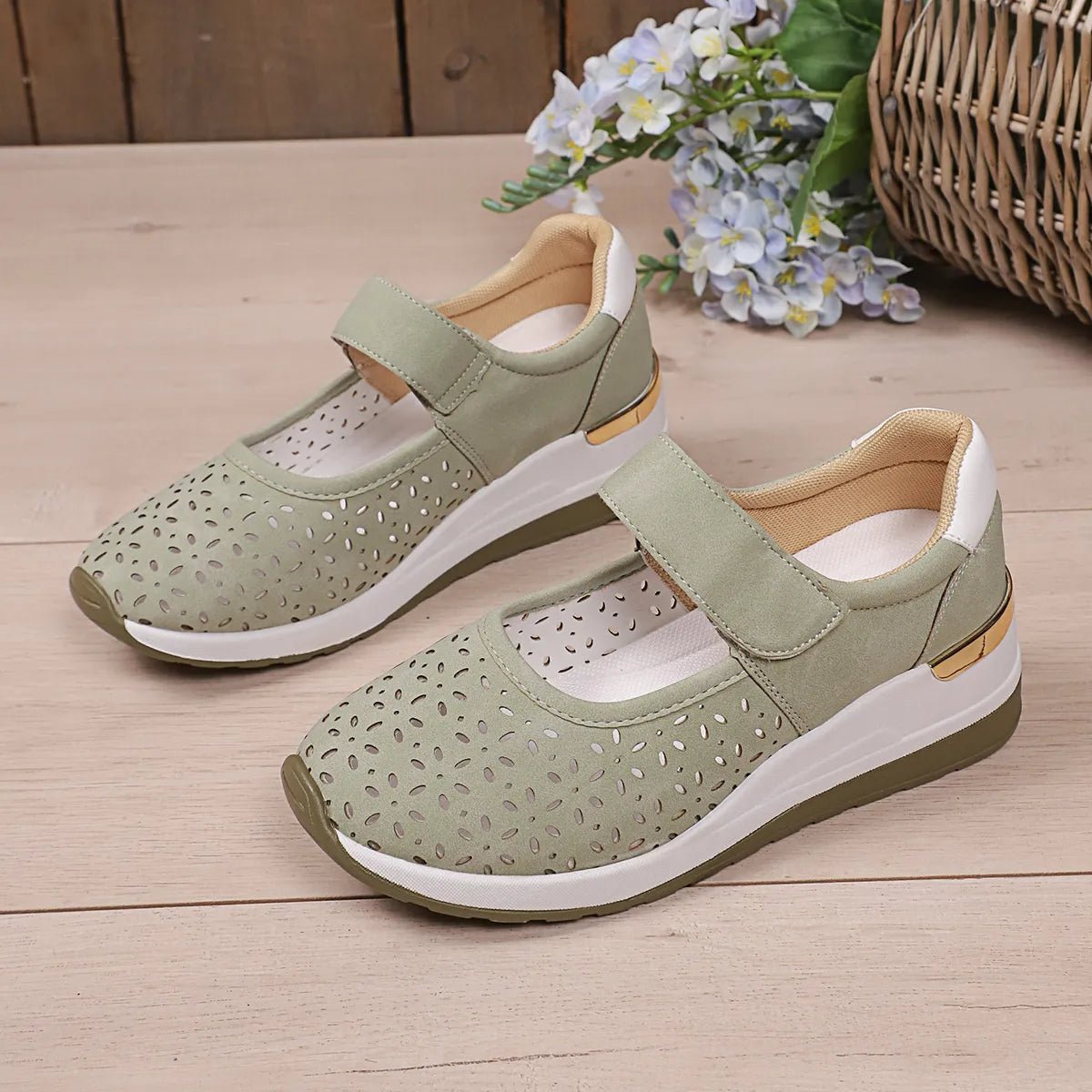 Breathable Wedge Sandals - CELIVINE