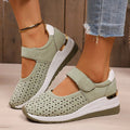 Breathable Wedge Sandals - CELIVINE