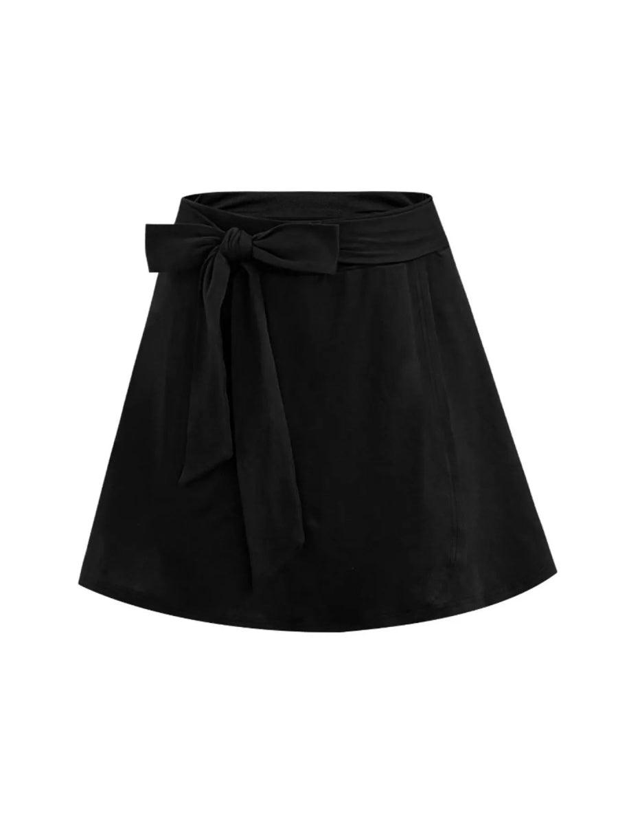 High Waist Active Skirt with Lining - CELIVINE