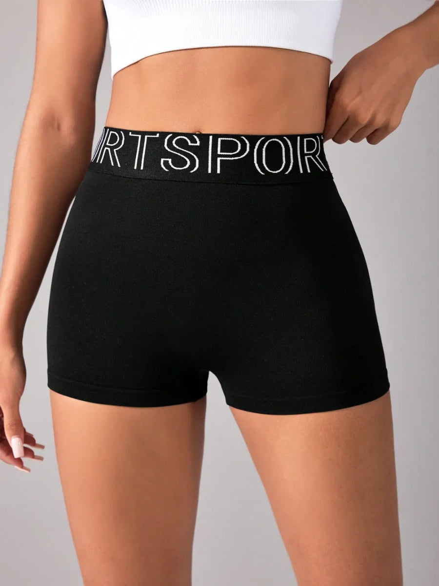 High Waist Active Shorts - CELIVINE