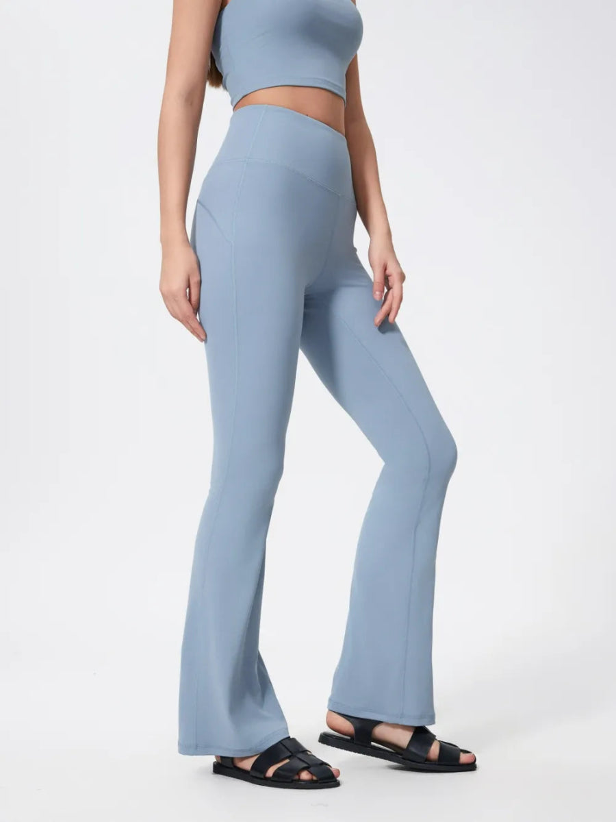 High Waist Active Pants - CELIVINE
