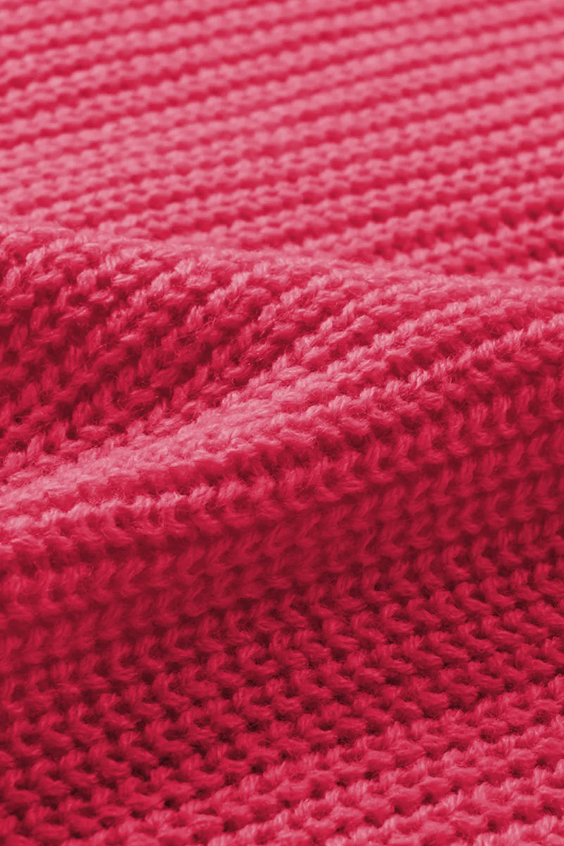 Openwork V - Neck Button Up Cardigan - CELIVINE