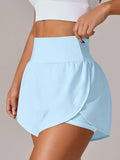 Pocketed High Waist Active Shorts - CELIVINE